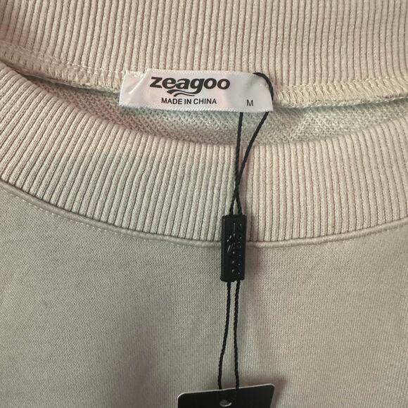 Cream and black striped cotton - Picture 2 of 3